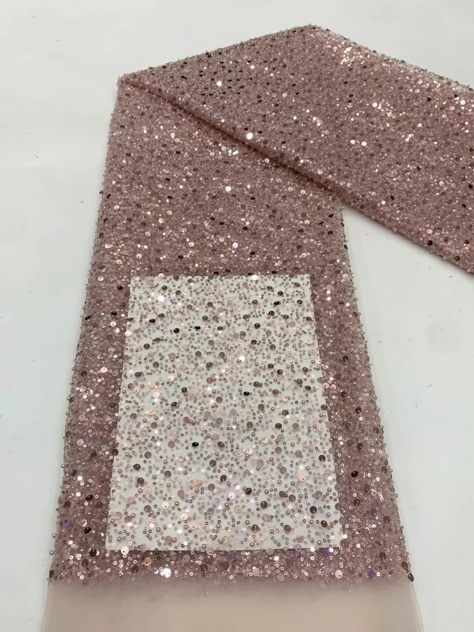 Tela de lentejuelas con cuentas, superventas, de Hoffiel, 45 colores