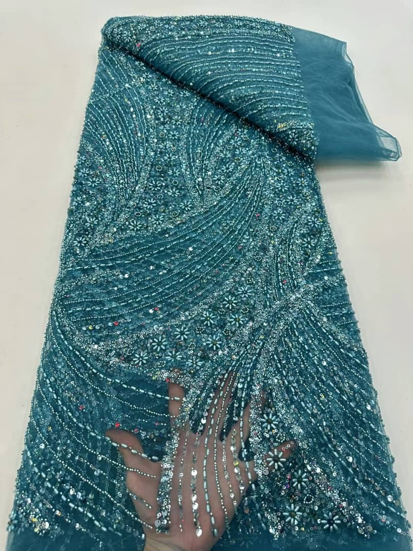 Emporia Beaded Luxury Fabric - More Colors