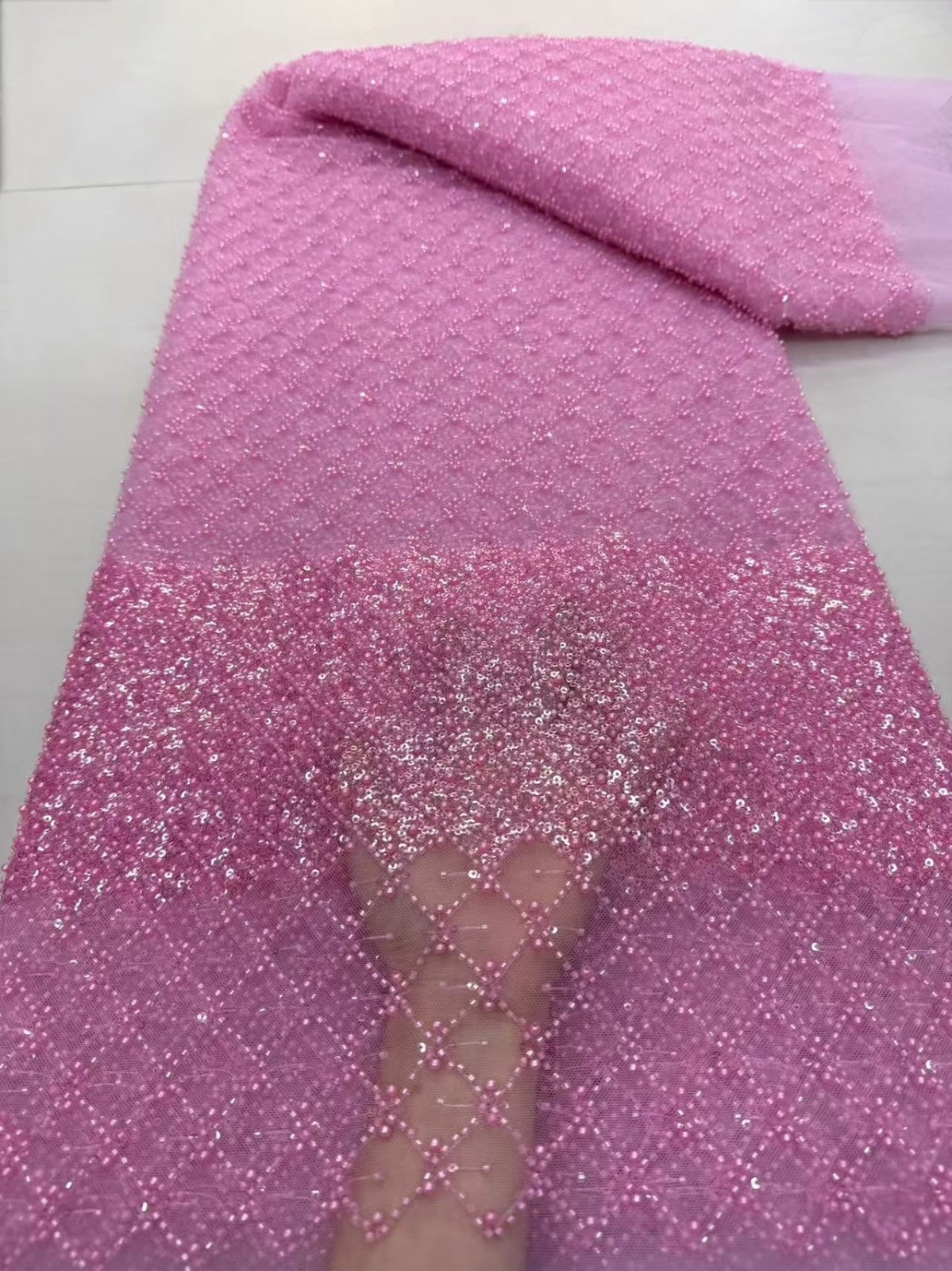 Maxon Beaded Fabric - More Colors