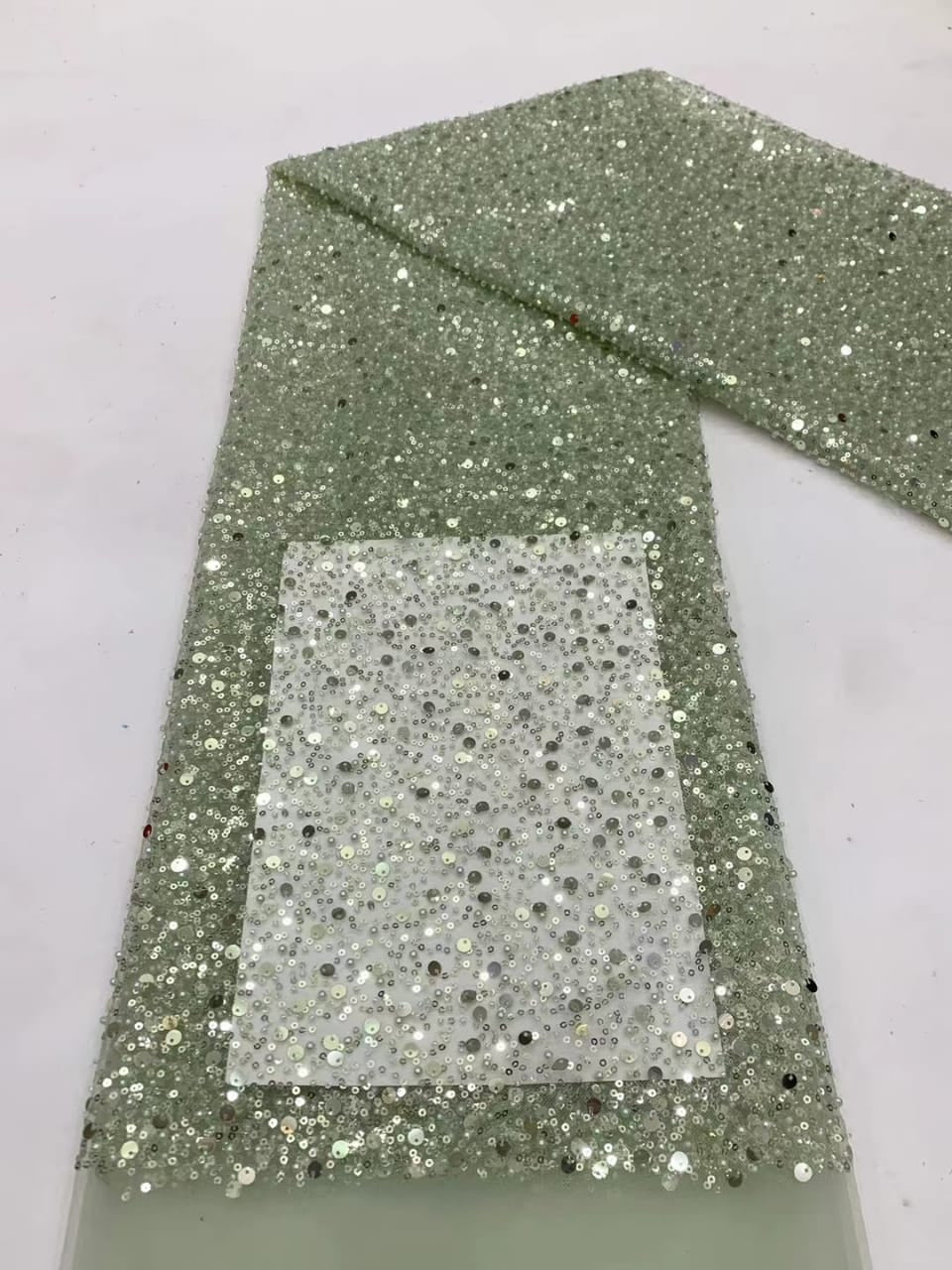 Tela de lentejuelas con cuentas, superventas, de Hoffiel, 45 colores
