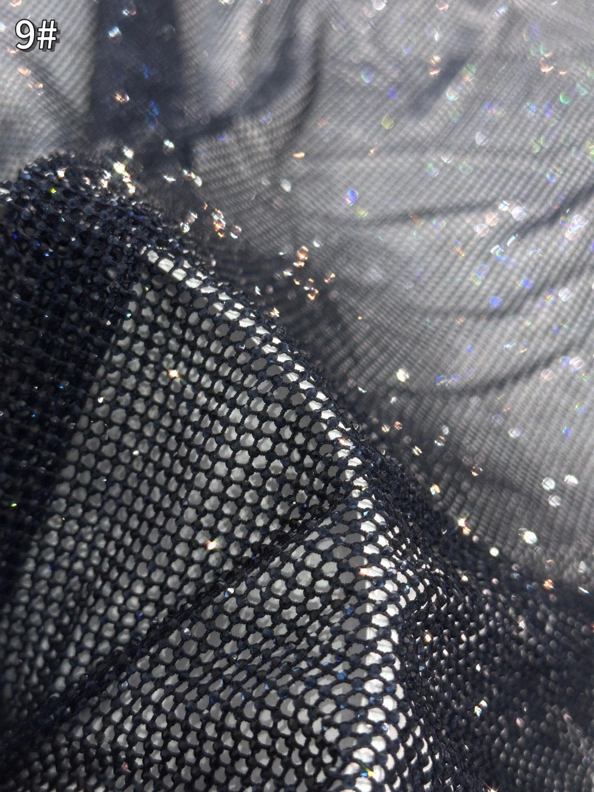 Aryl Bling Stones Luxury Handmade Fabric