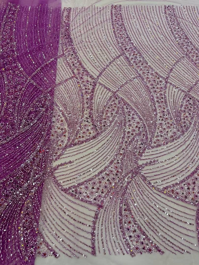 Emporia Beaded Luxury Fabric - More Colors