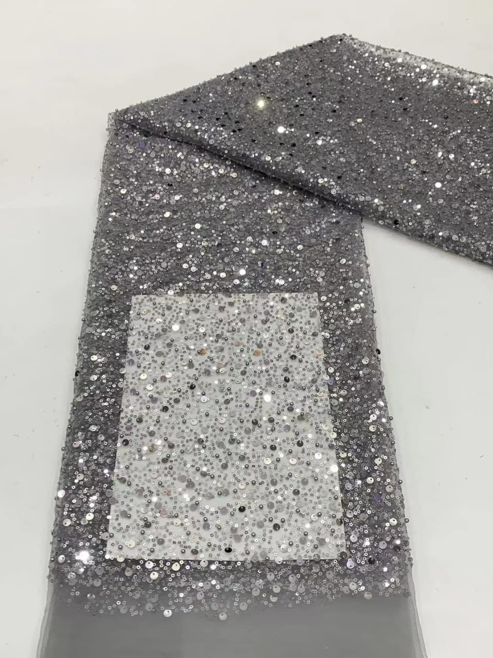 Tela de lentejuelas con cuentas, superventas, de Hoffiel, 45 colores