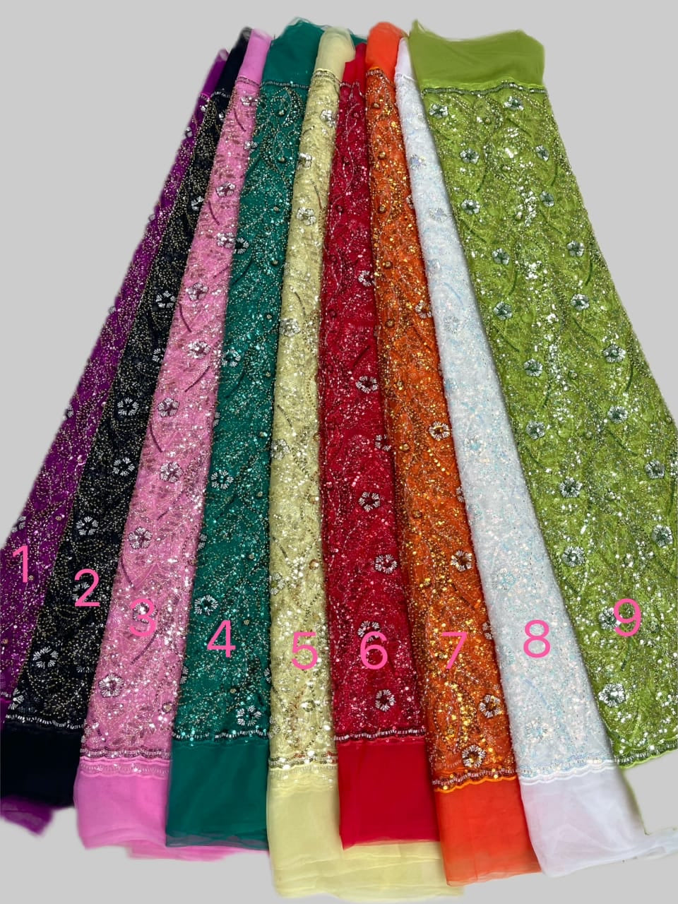 Tela de lujo Mellord - Más colores