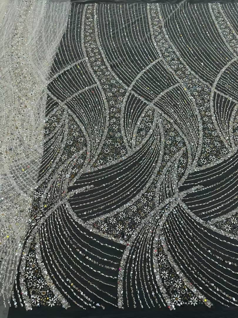 Emporia Beaded Luxury Fabric - More Colors
