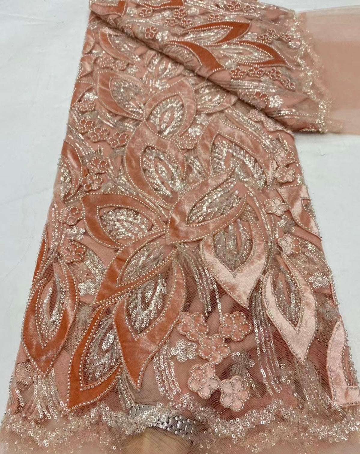 Olio Velvet Sequin Fabric - More Colors