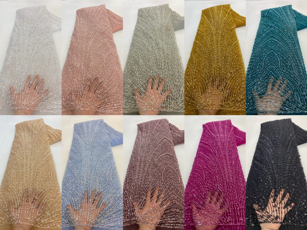 Tela de cuentas Paggatte - Más colores