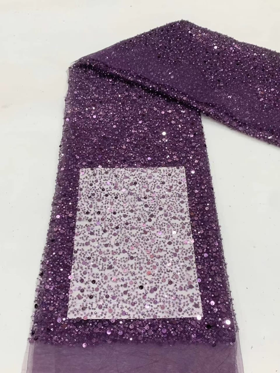 Tela de lentejuelas con cuentas, superventas, de Hoffiel, 45 colores