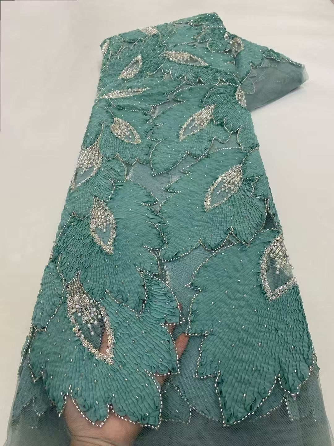 Obert High Quality Beaded Fabric - More Colors