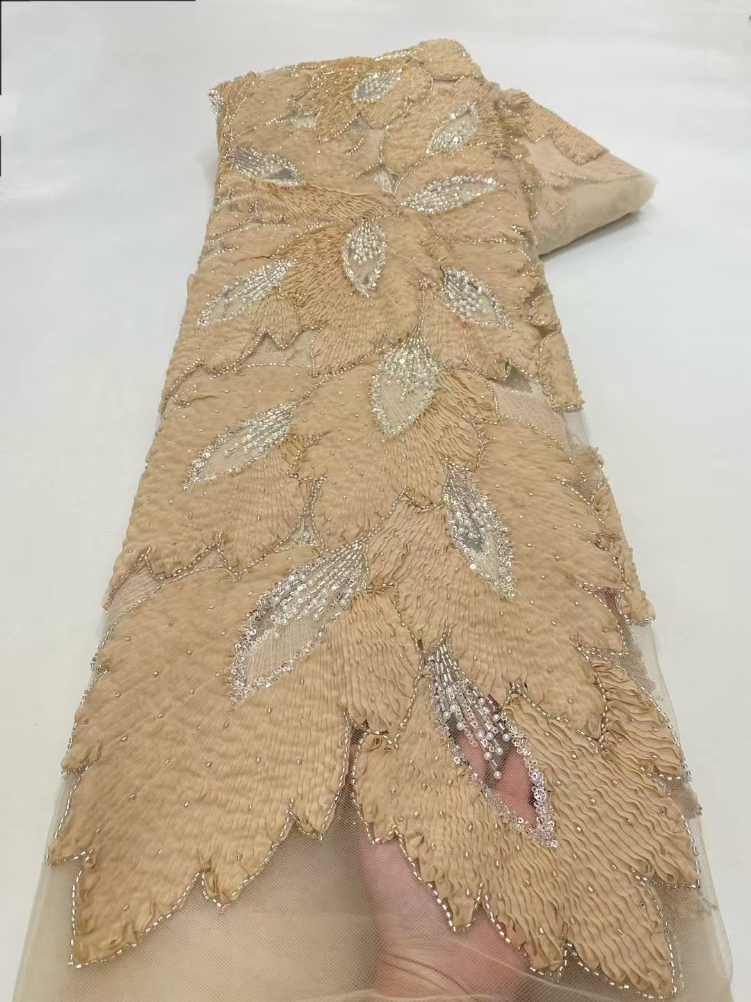Obert High Quality Beaded Fabric - More Colors