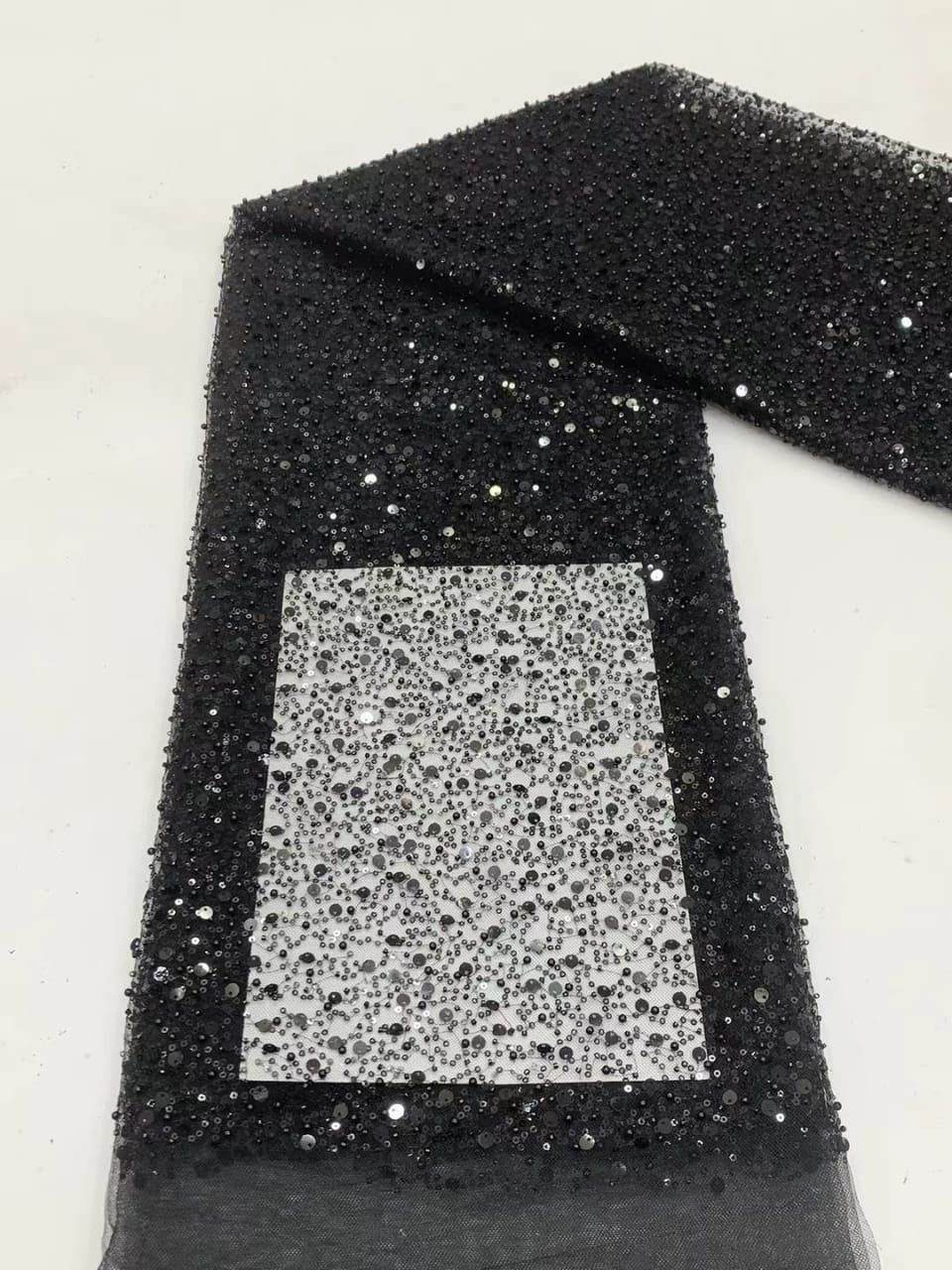 Tela de lentejuelas con cuentas, superventas, de Hoffiel, 45 colores