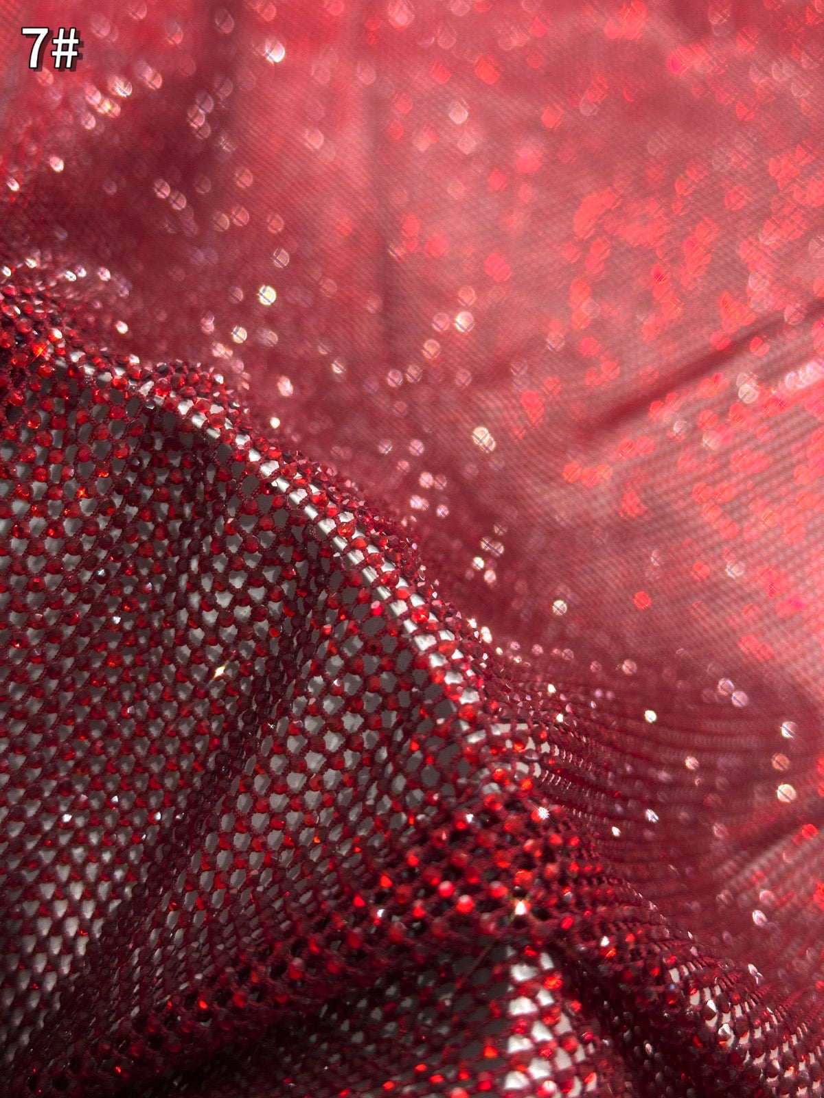 Aryl Bling Stones Luxury Handmade Fabric