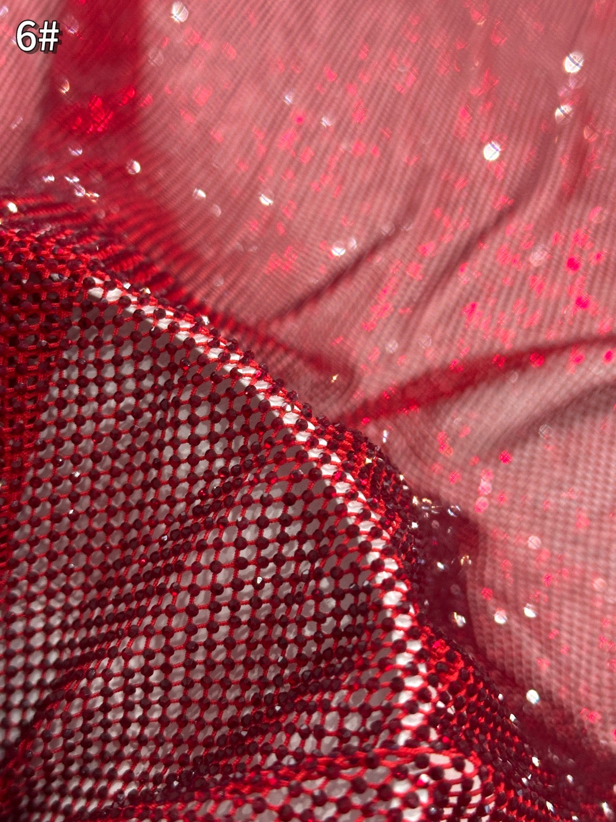 Aryl Bling Stones Luxury Handmade Fabric