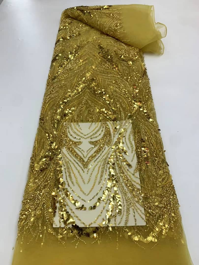 Tela de encaje francés Oluxe