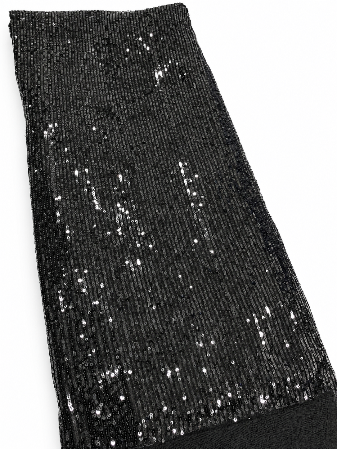 Torrey Sequin Fabric - Black