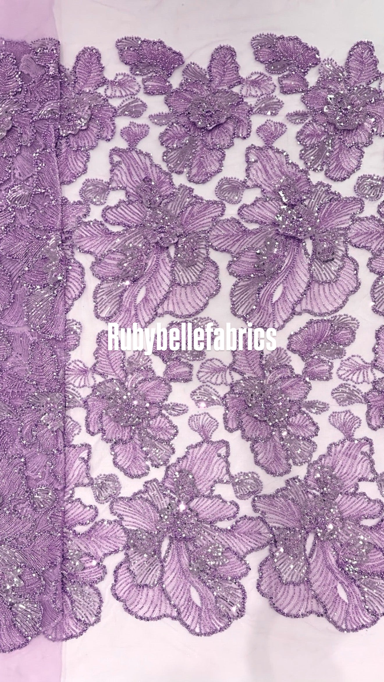 Baylon Sequin Beaded Luxury Fabric - More Colors