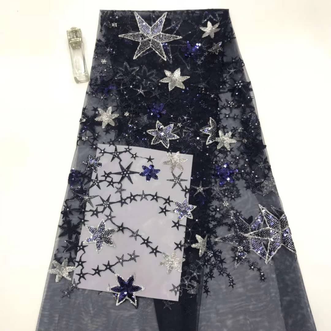 Tela de lentejuelas de estrellas -Más colores