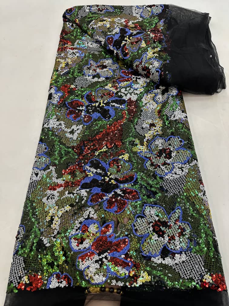Dannxe Luxury Sequin Fabric