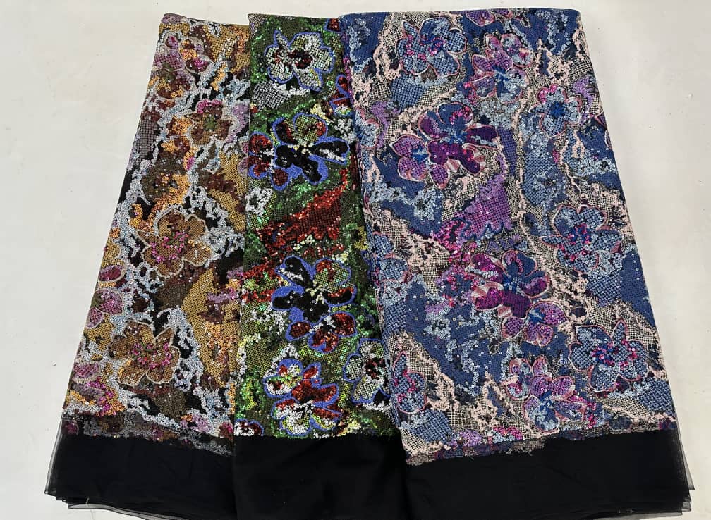 Dannxe Luxury Sequin Fabric