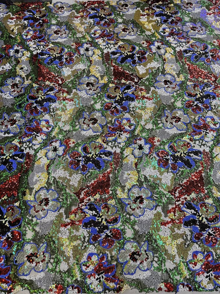 Dannxe Luxury Sequin Fabric