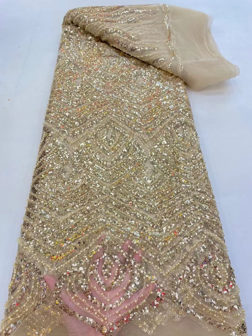 Cali Bling Sequin Fabric
