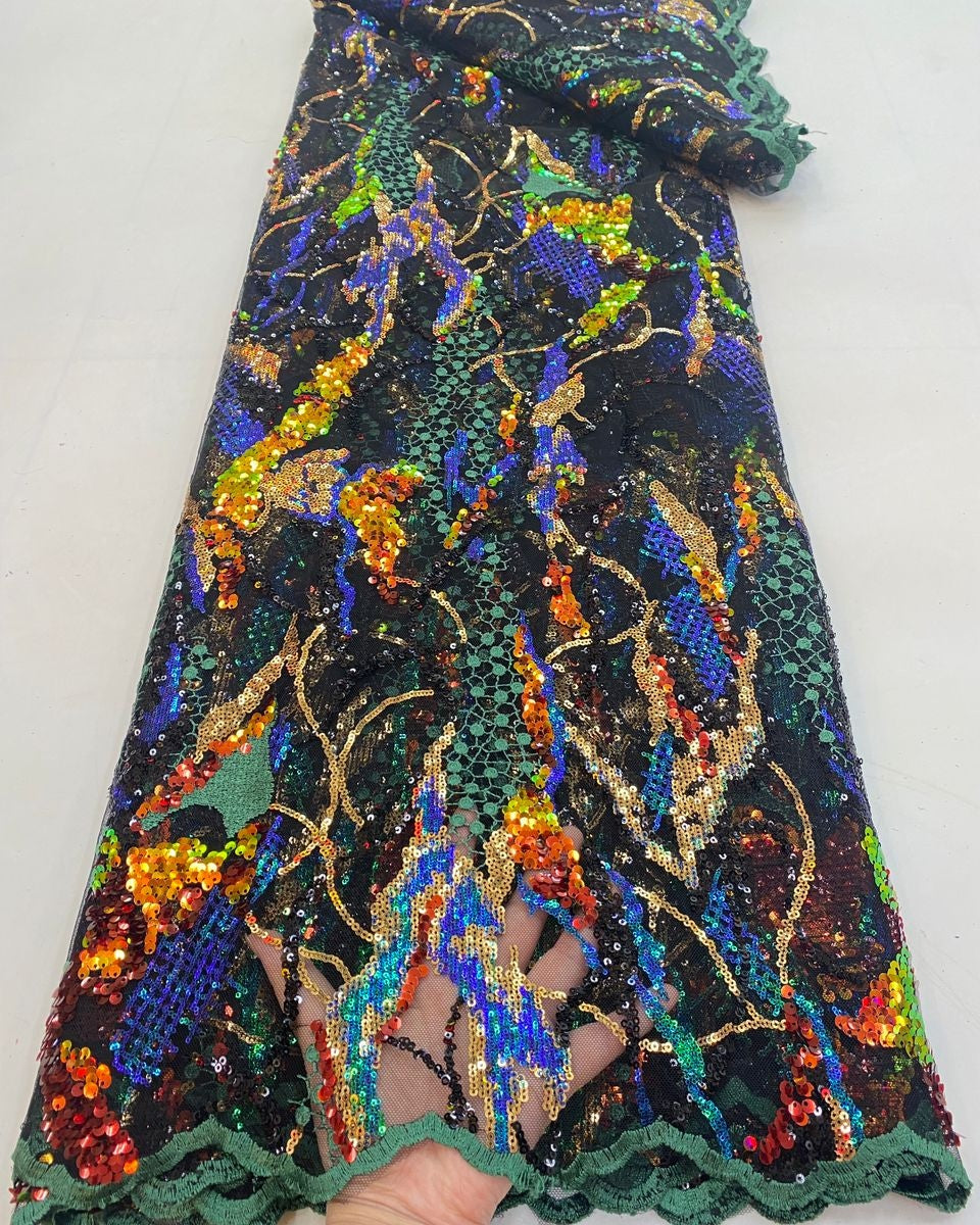Verieas Sequin Fabric