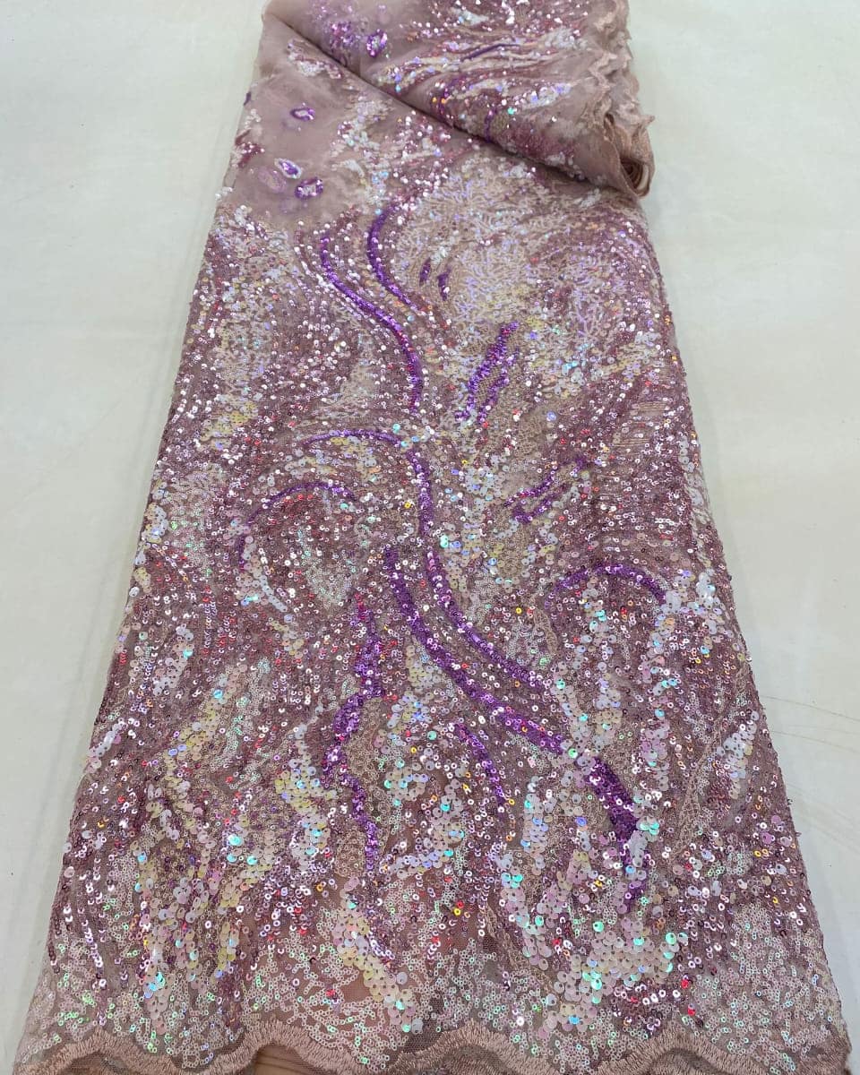 Tela de lentejuelas de opulencia