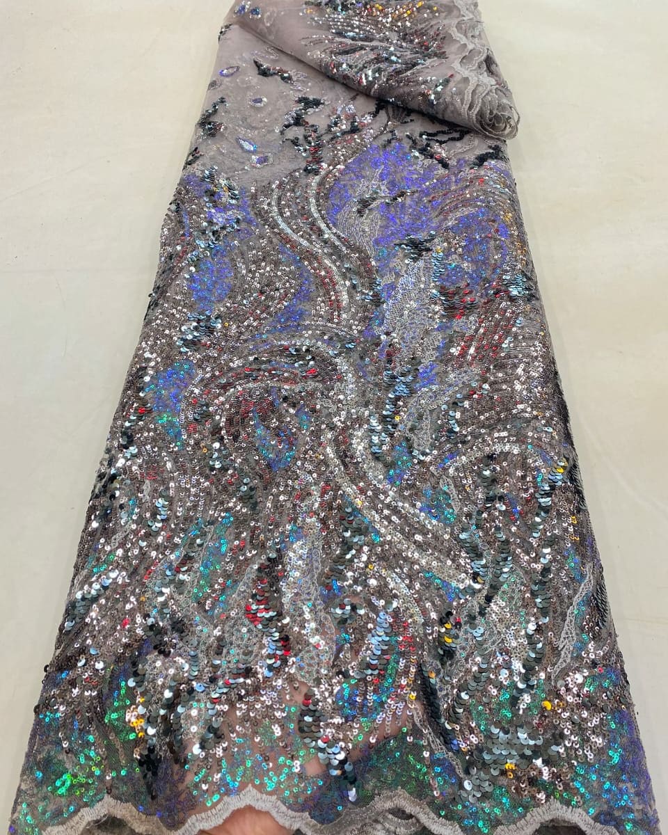 Tela de lentejuelas de opulencia