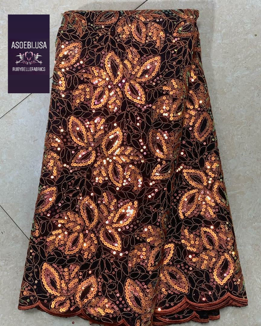 Tela de lentejuelas de prímula
