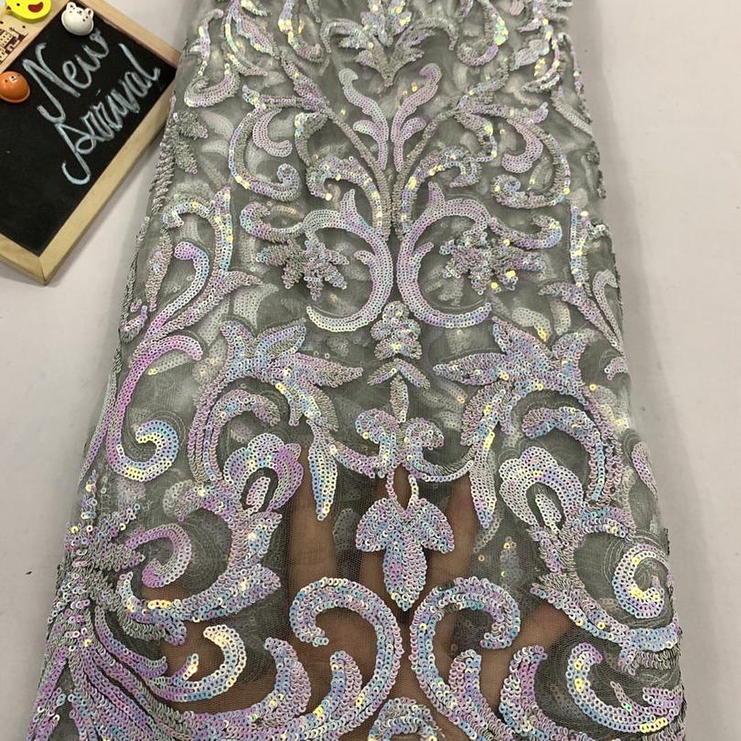 Ombre Sequin Fabric - Multi
