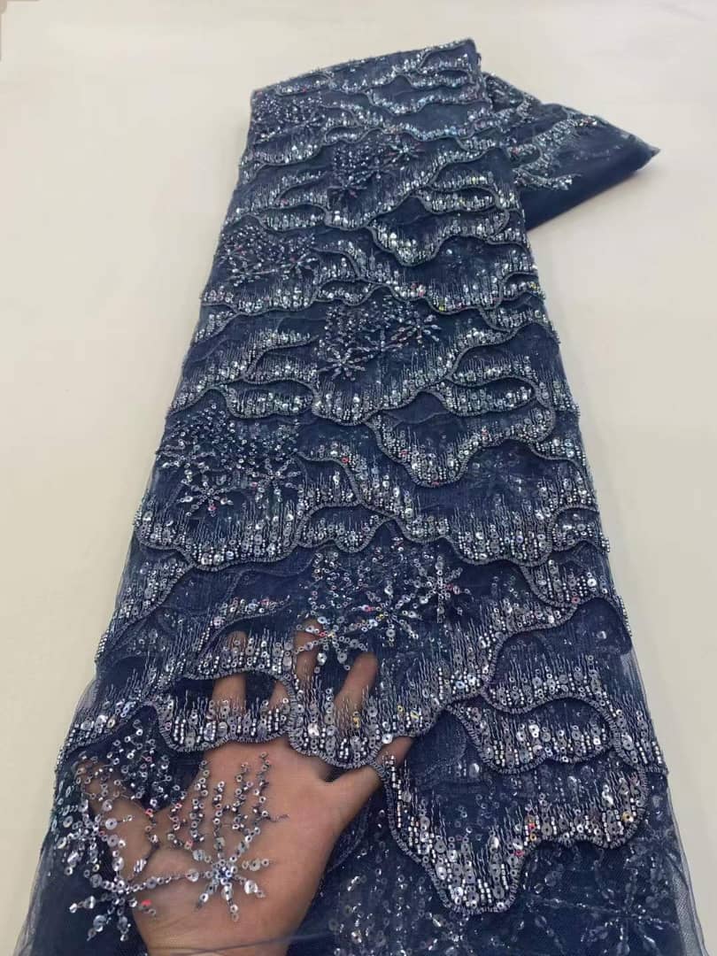 Cillie Beaded Luxury Handmade Fabric
