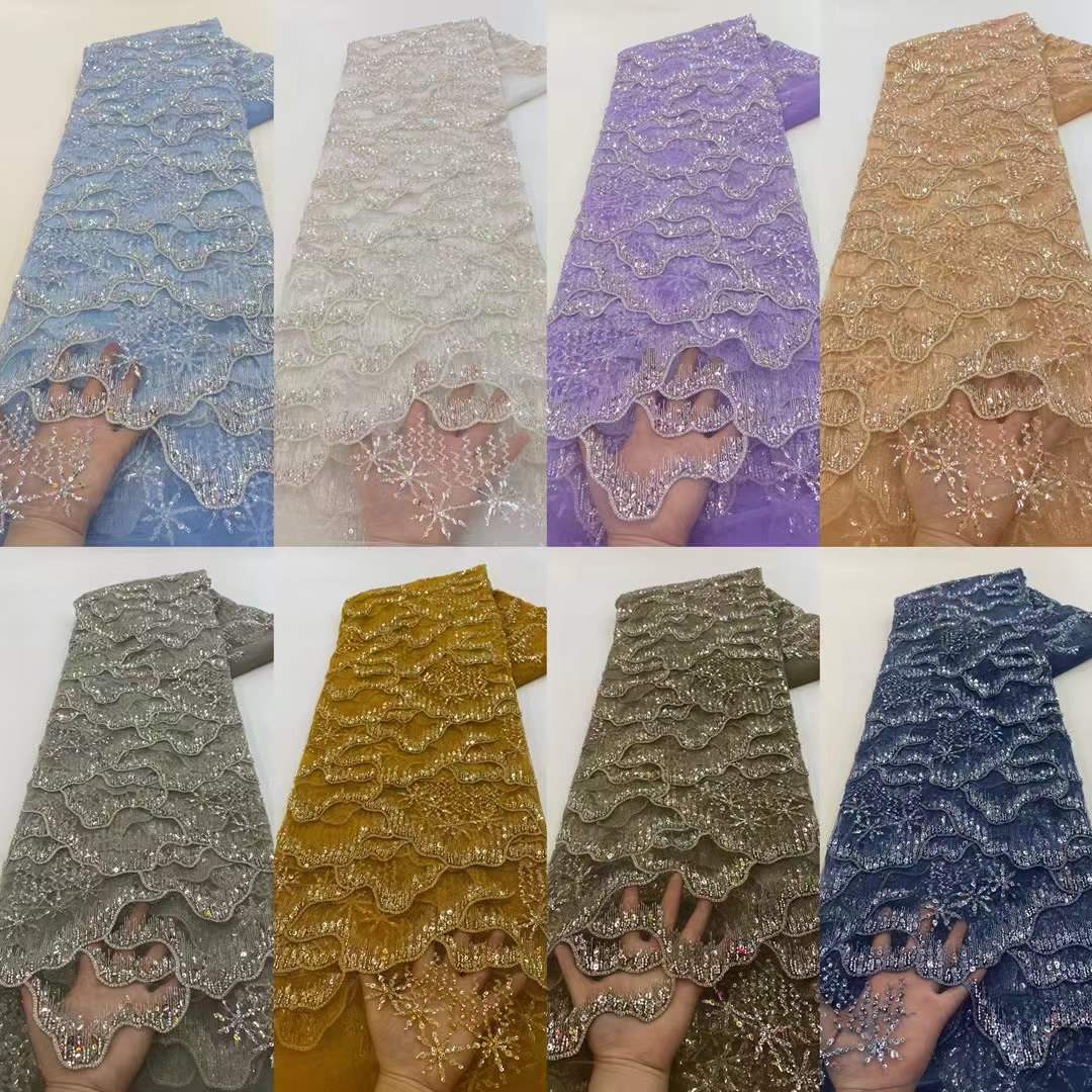 Cillie Beaded Luxury Handmade Fabric
