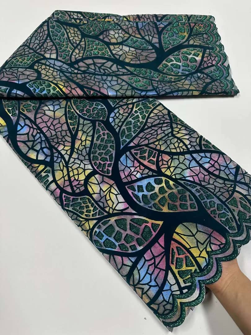 Shrub Flocking Fabric