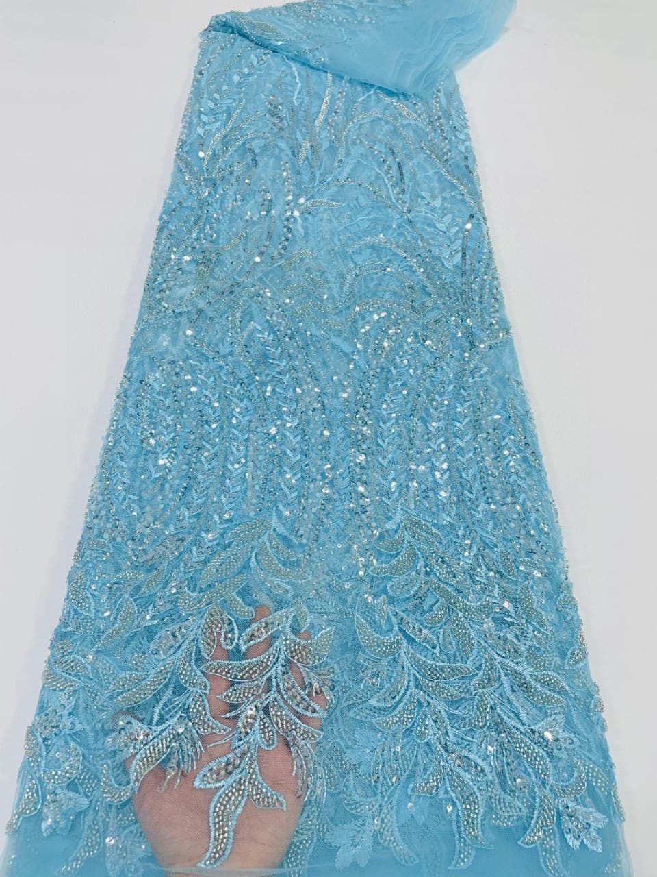 Impala Luxury Sequin Handmade Fabric