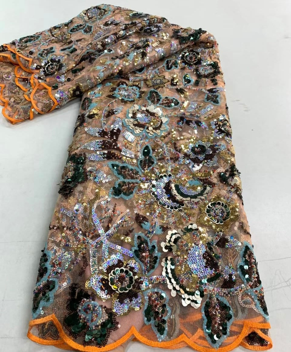 Ascent Scale Sequin Fabric