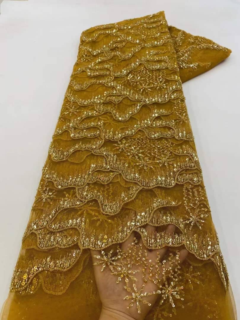 Cillie Beaded Luxury Handmade Fabric