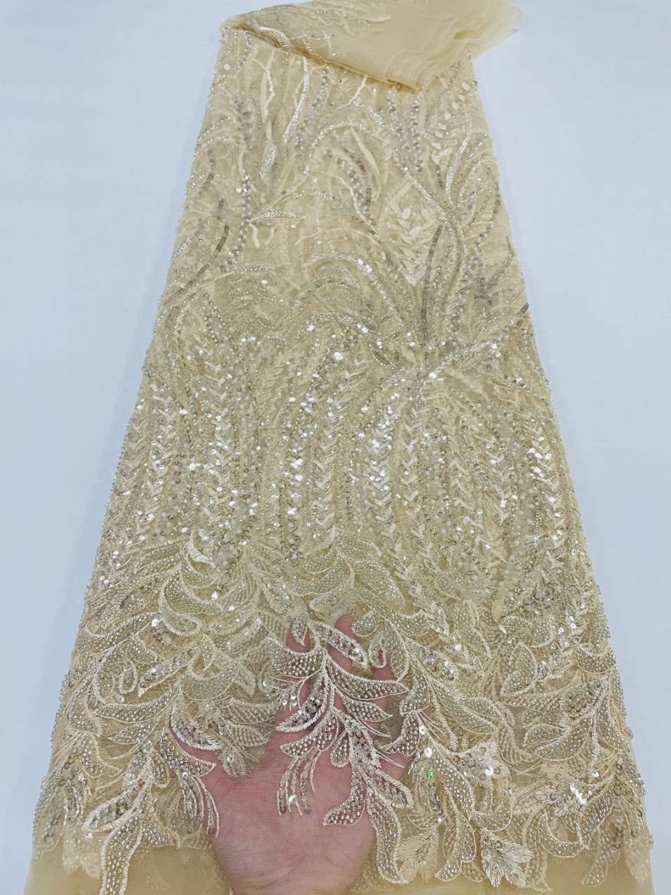 Impala Luxury Sequin Handmade Fabric