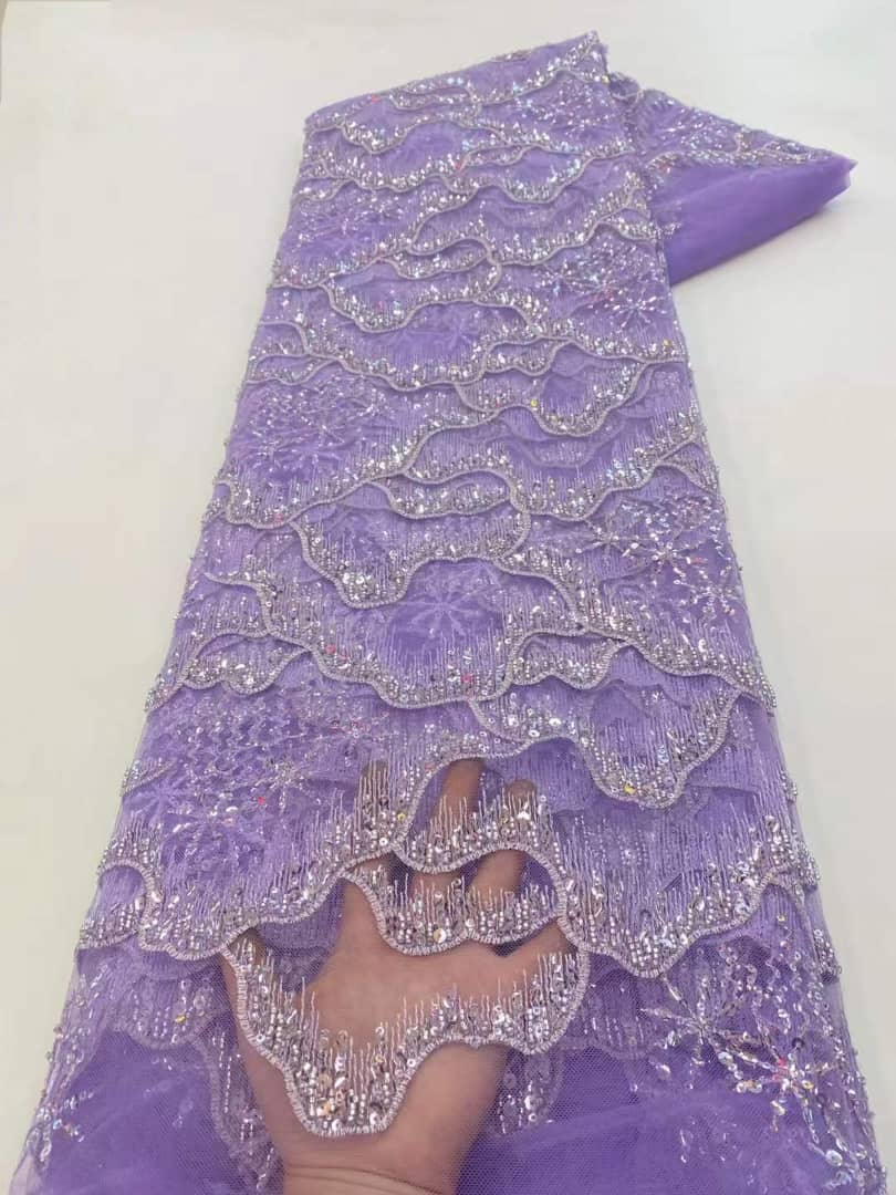 Cillie Beaded Luxury Handmade Fabric