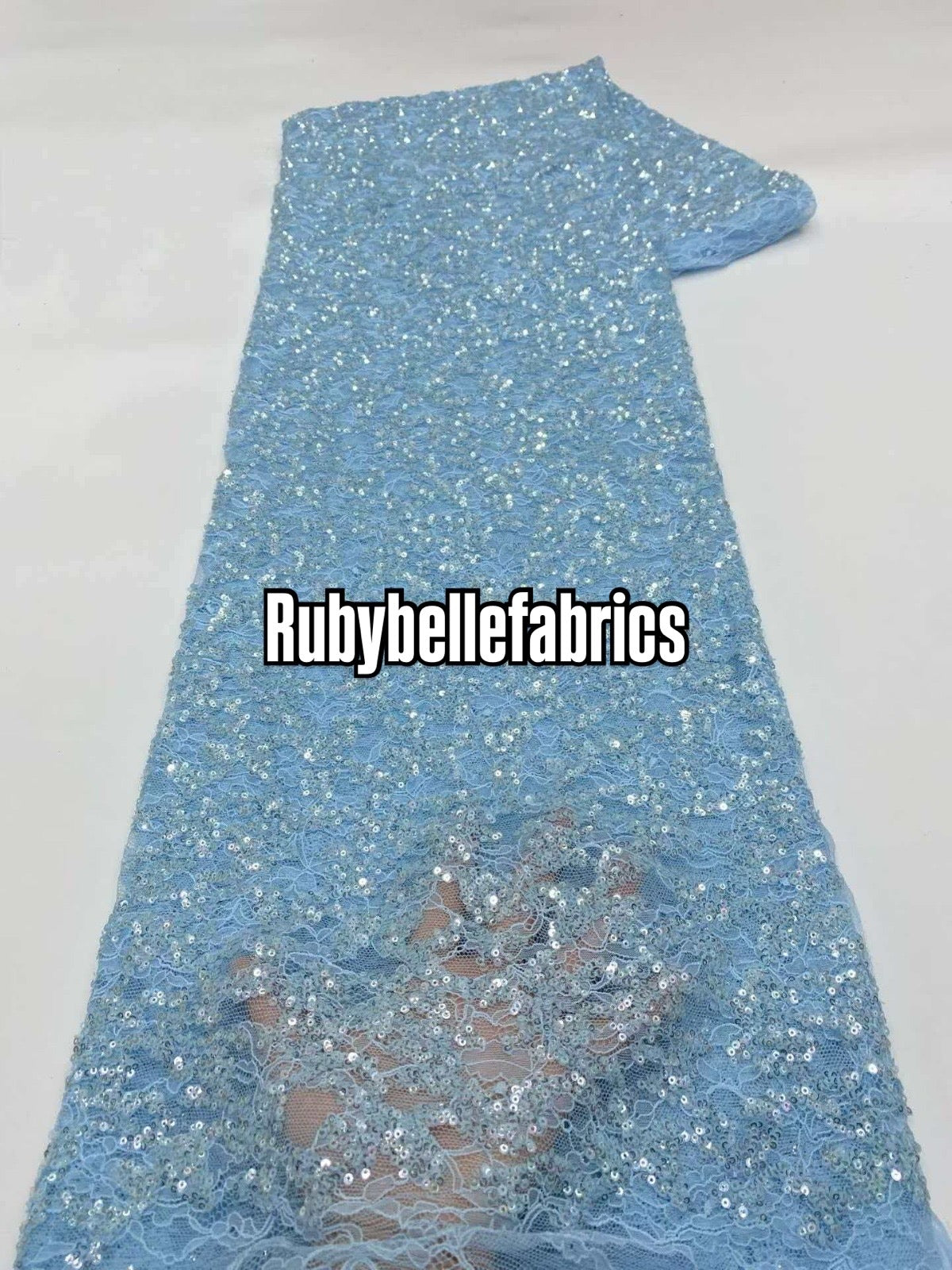 Umber Net Sequin Fabric