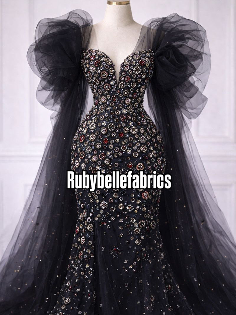 Tela hecha a mano de lujo Mezalee 