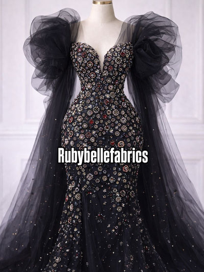 Tela hecha a mano de lujo Mezalee 