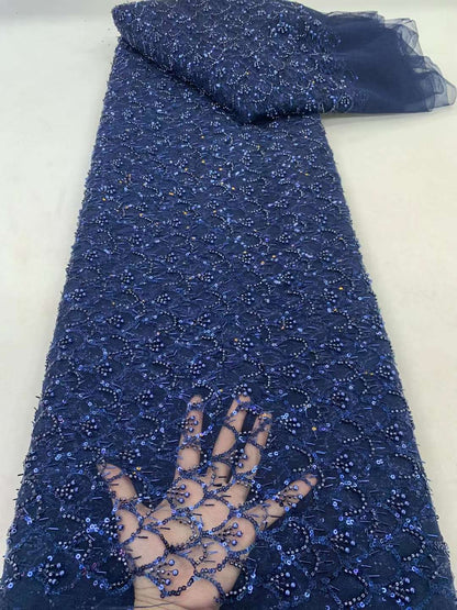 Buluxe Beaded Fabric