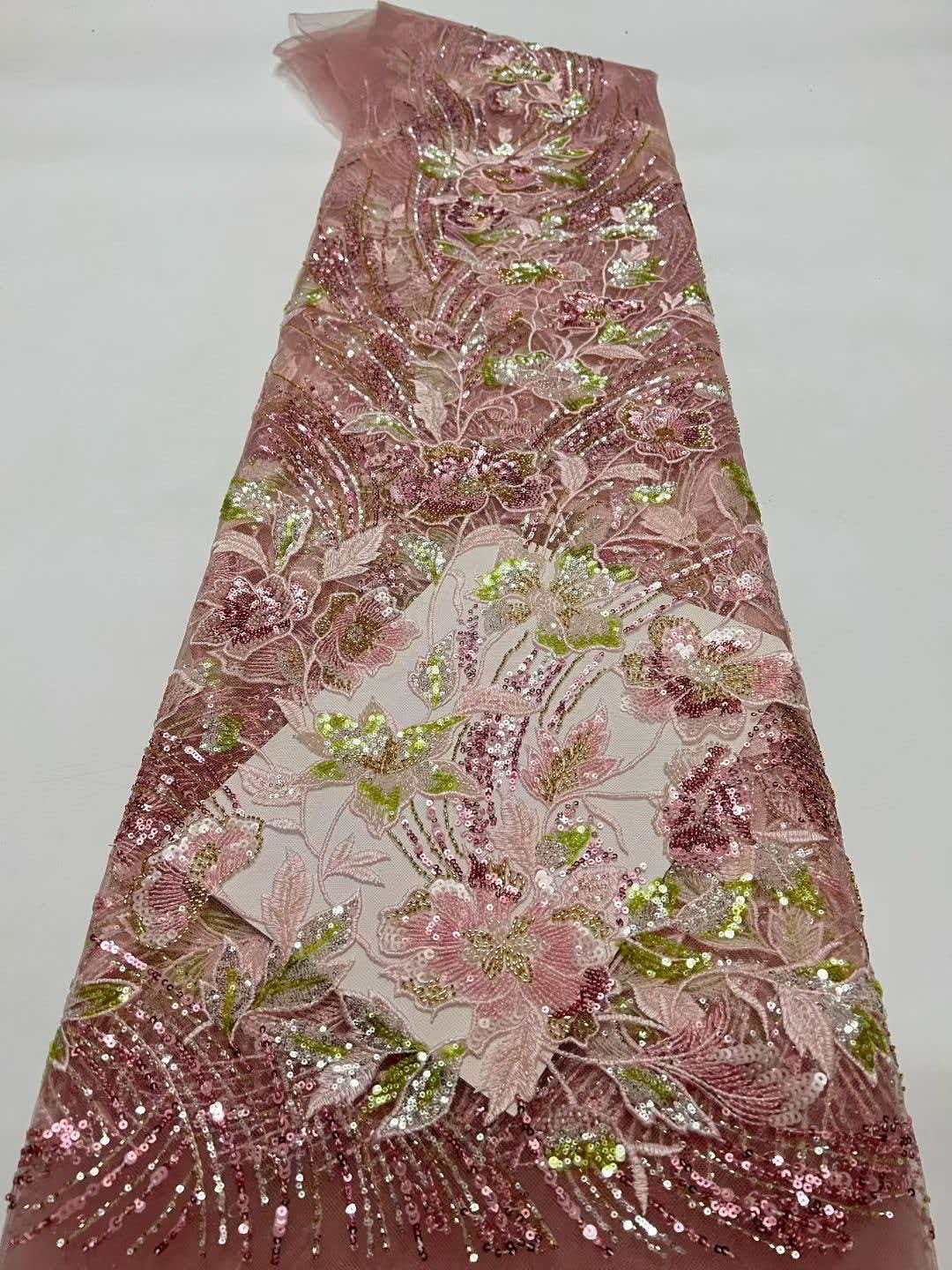 Onville French Sequin Tulle Fabric