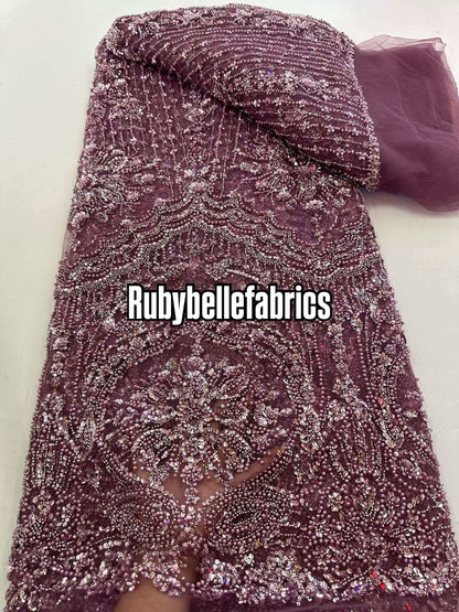 Attle Luxury Beaded Fabric