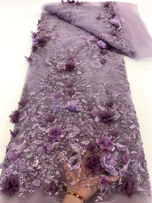 Lidely 3D Fabric - Mauve