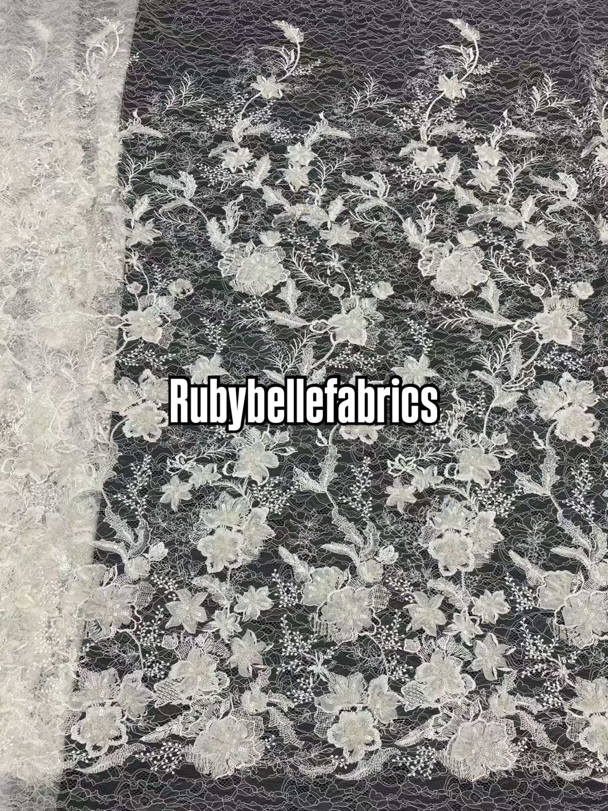 Pirouette High Quality Sheer Tissue Net Lace Fabric