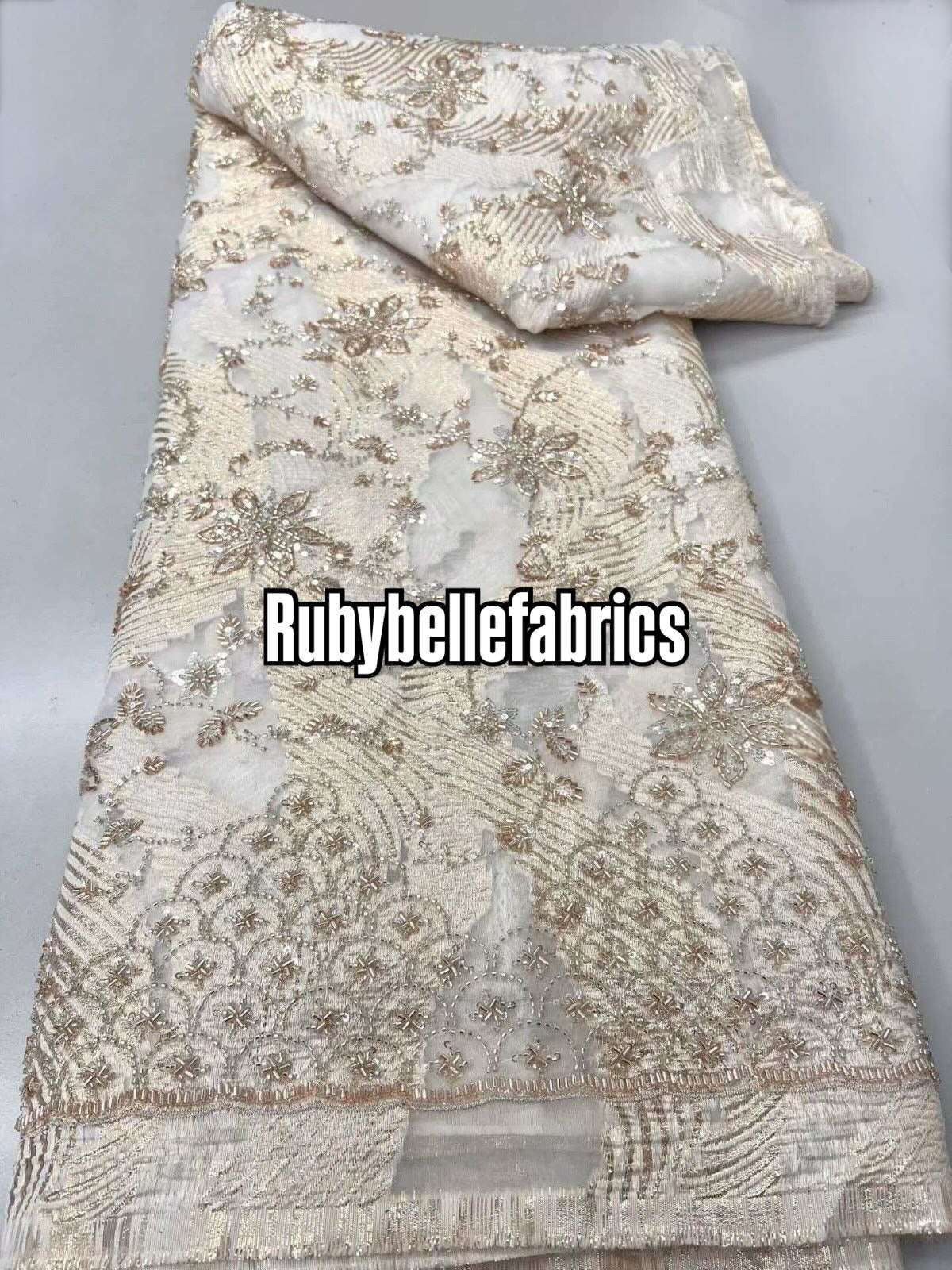 Ohan Quality Embellished Jacquard Brocade Fabric