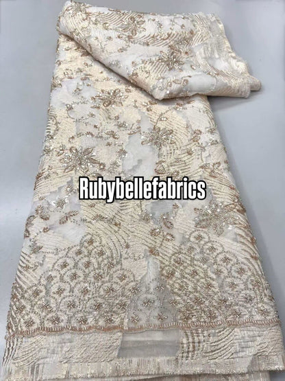 Ohan Quality Embellished Jacquard Brocade Fabric