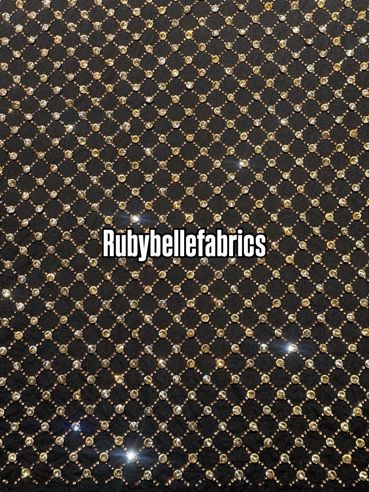 Eppy Deluxe Luxury Sparkling Stone Fabric