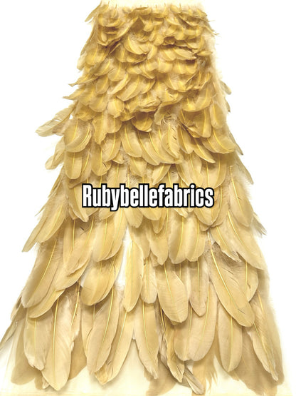 Orida Deluxe Luxury Feather Fabric
